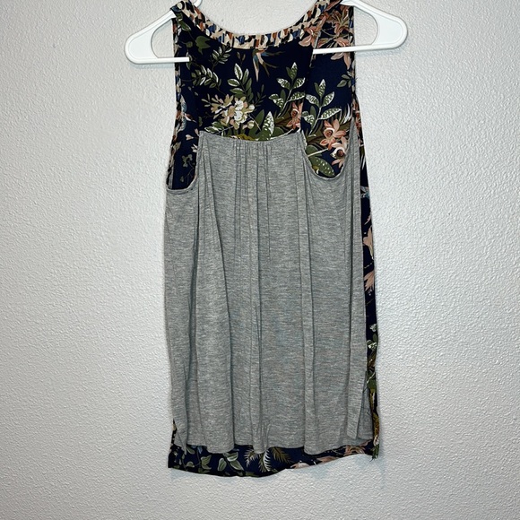 Anthropologie Tiny Floral Tank size XS - Picture 5 of 5